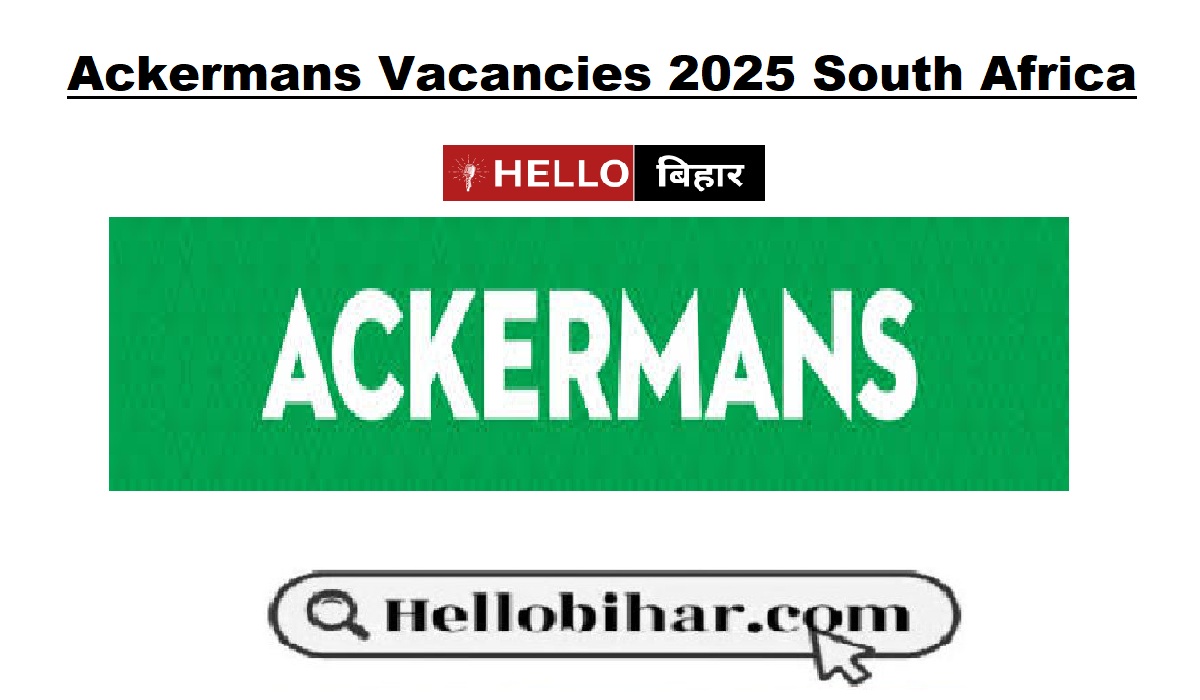 Ackermans Vacancies 2025 South Africa