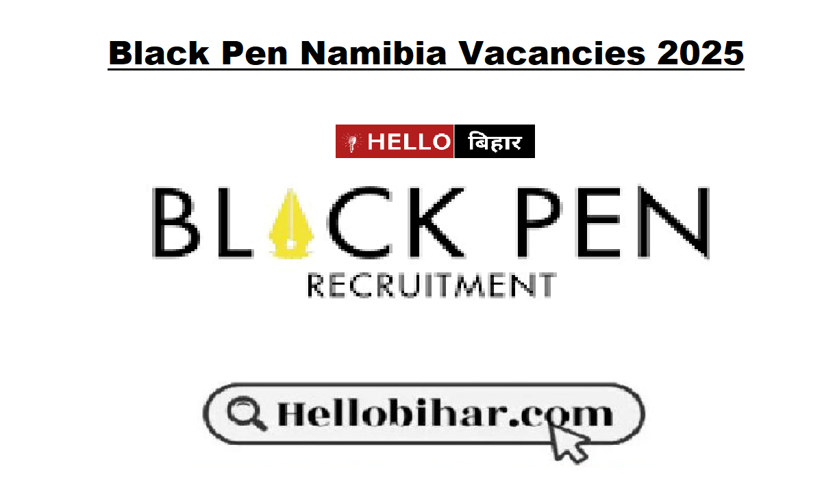 Black Pen Namibia Vacancies 2025