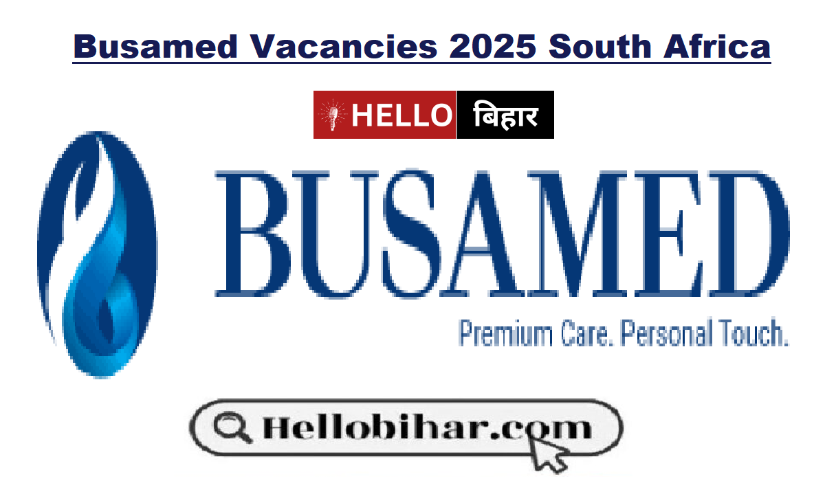 Busamed Vacancies 2025 South Africa