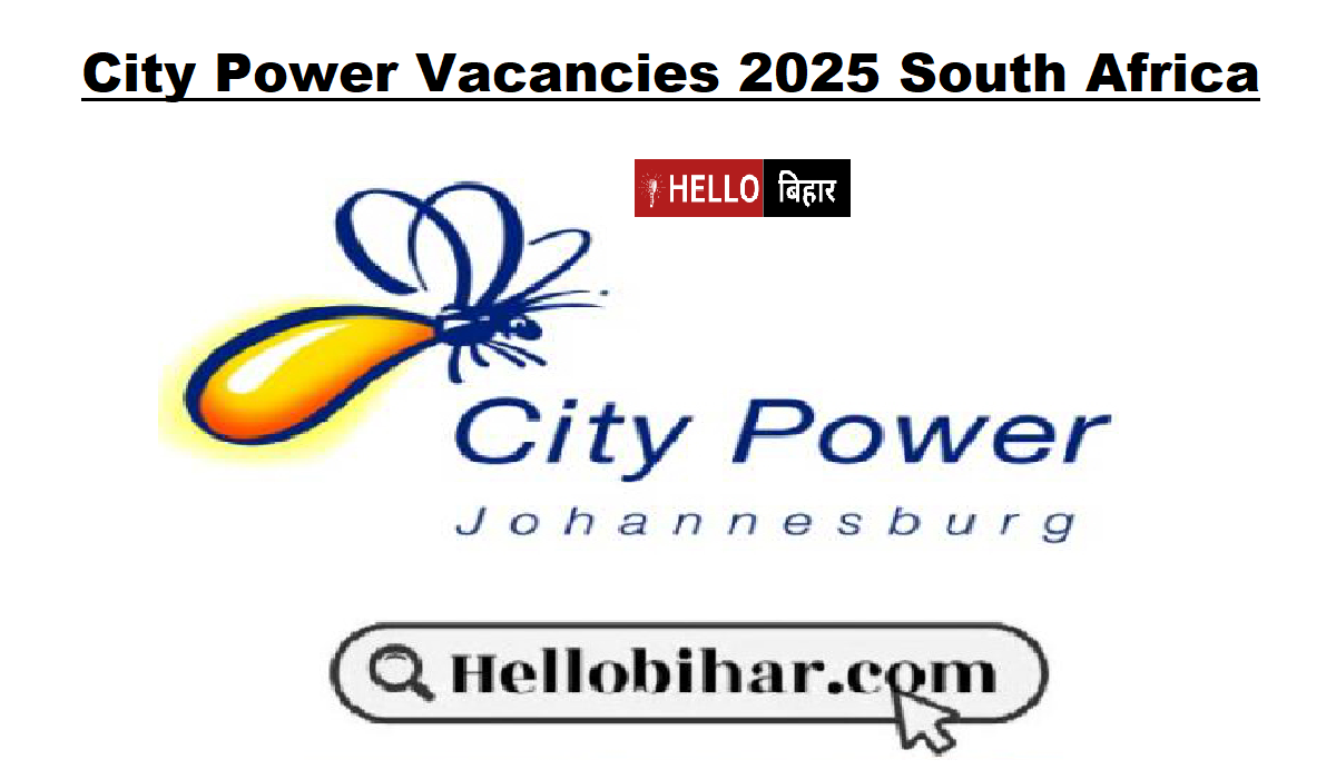 City Power Vacancies 2025 South Africa