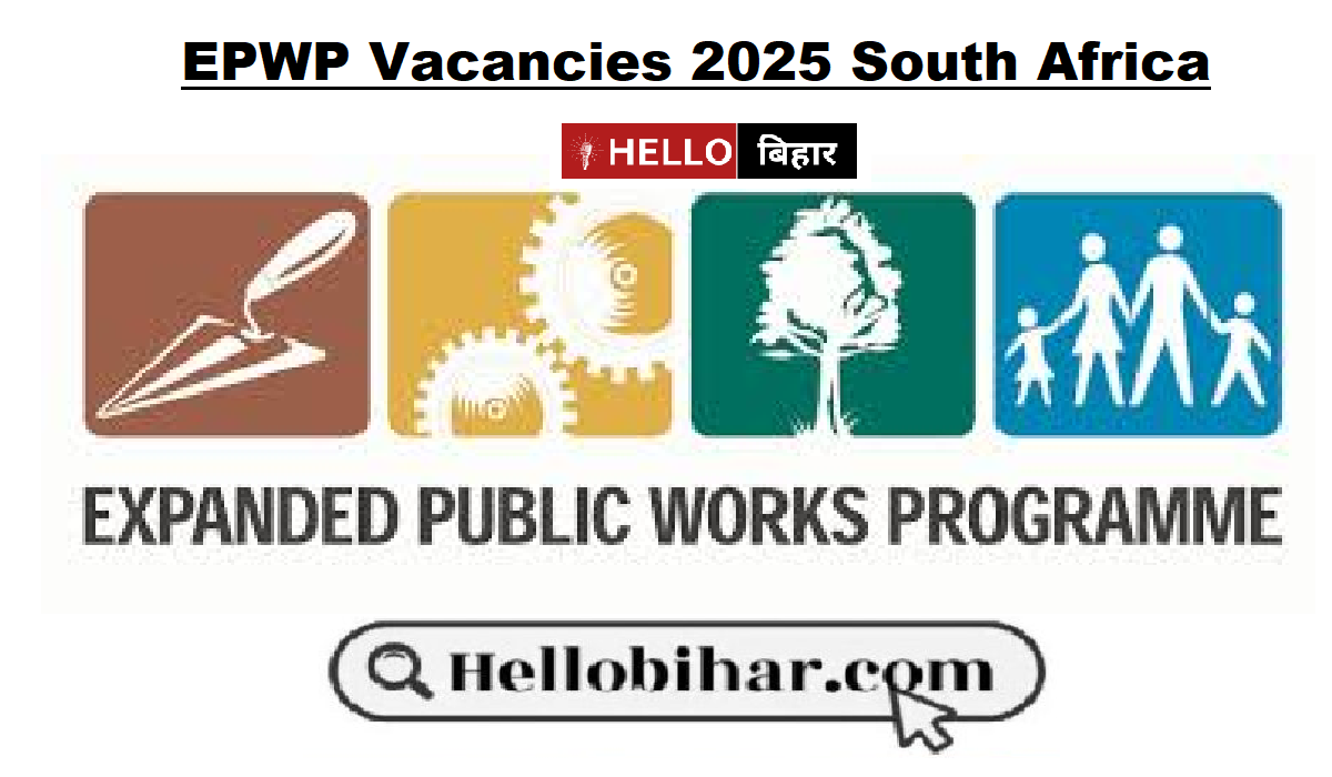 EPWP Vacancies 2025 South Africa