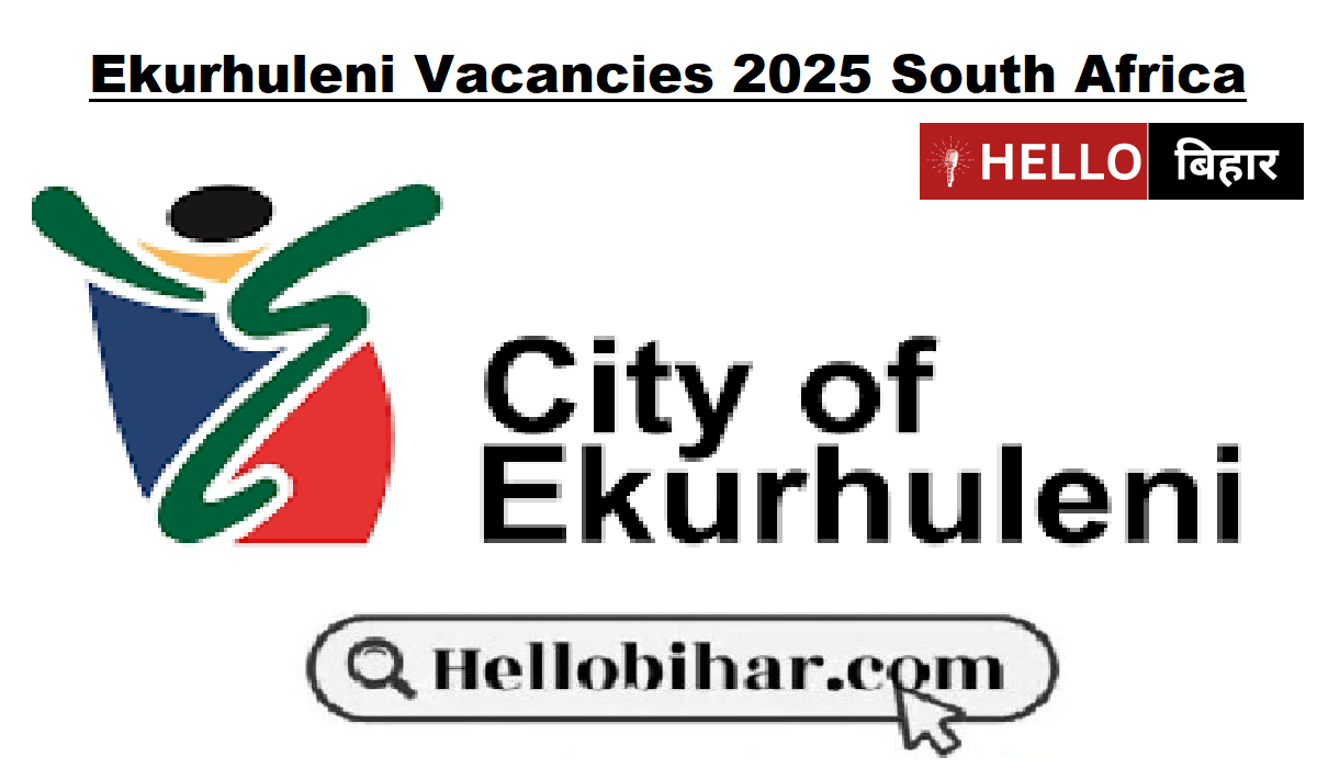 Ekurhuleni Vacancies 2025 South Africa