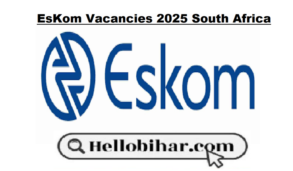 EsKom Vacancies 2025 South Africa