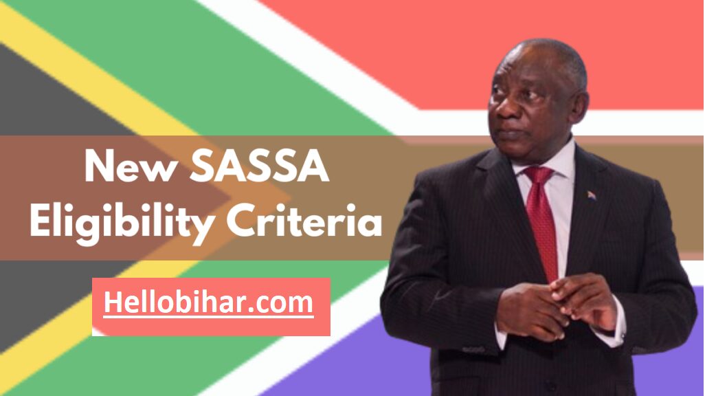 New SASSA Eligibility Criteria 2025