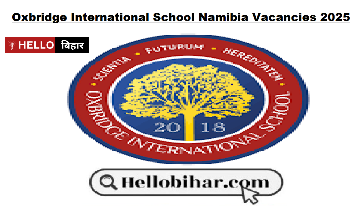 Oxbridge International School Namibia Vacancies 2025