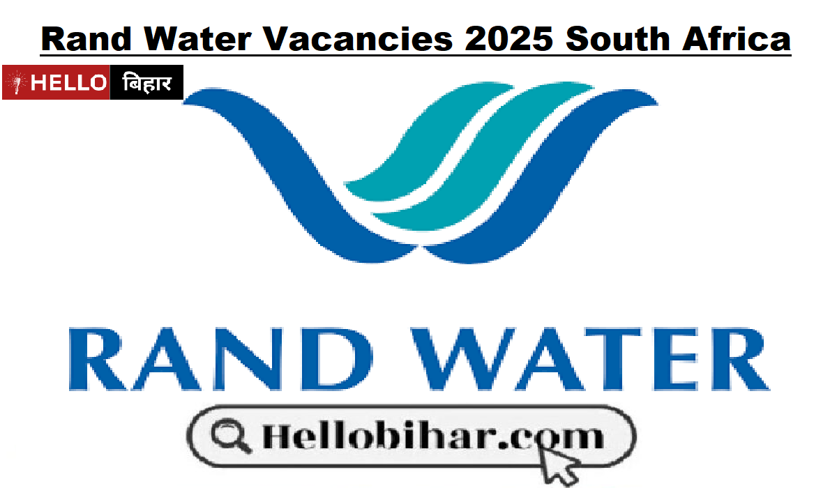 Rand Water Vacancies 2025 South Africa