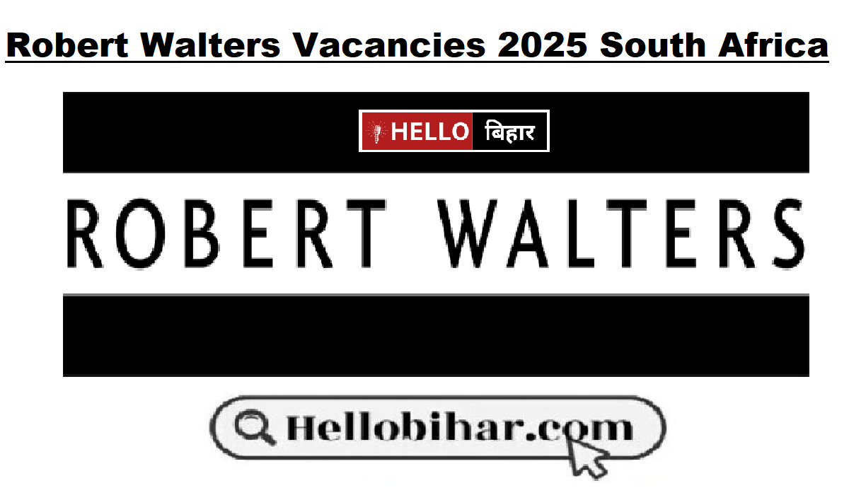 Robert Walters Vacancies 2025 South Africa