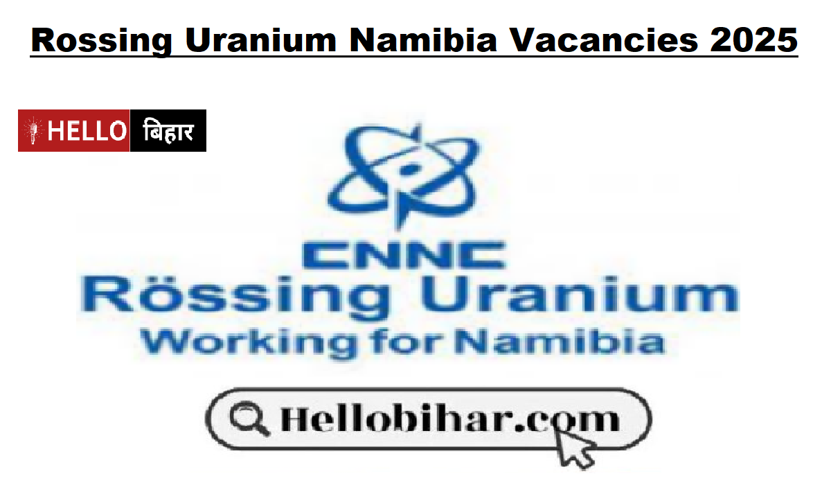 Rossing Uranium Namibia Vacancies 2025