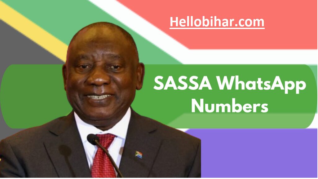 SASSA WhatsApp Numbers