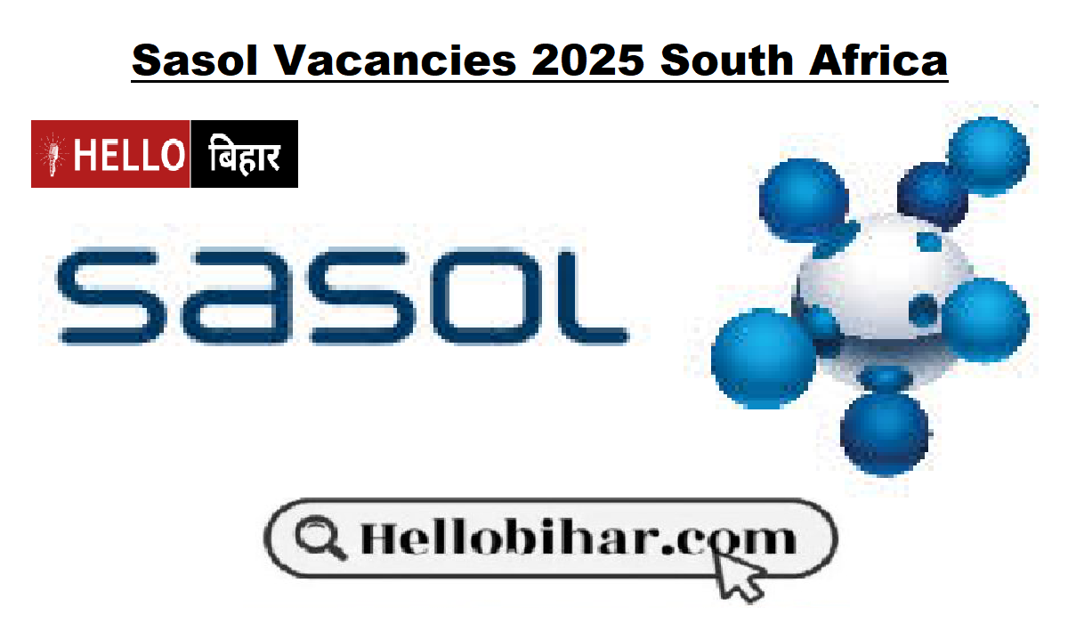 Sasol Vacancies 2025 South Africa