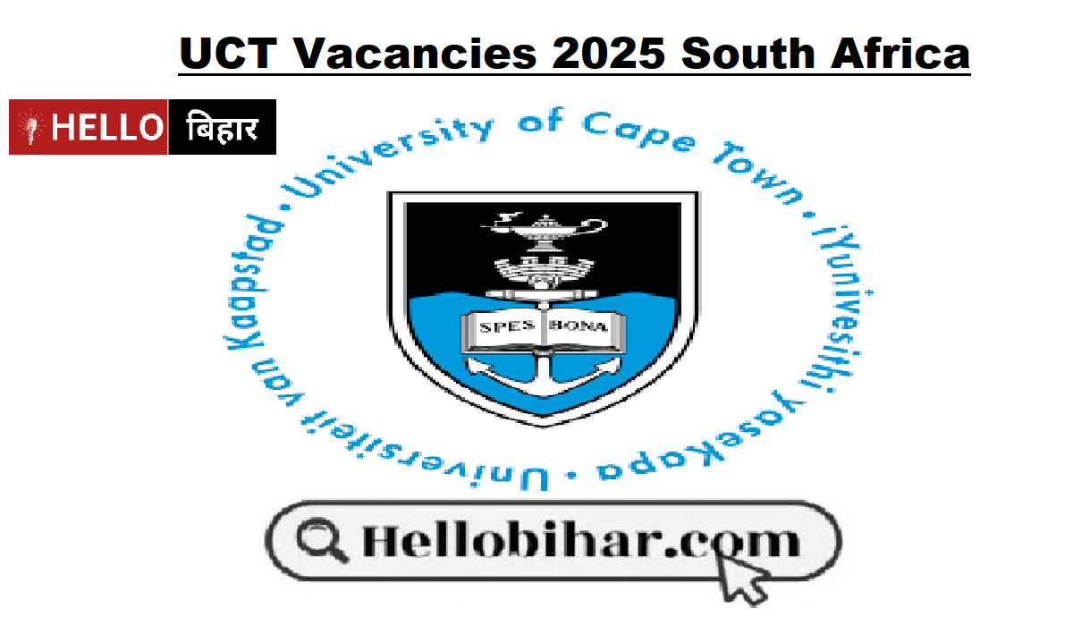 UCT Vacancies 2025 South Africa