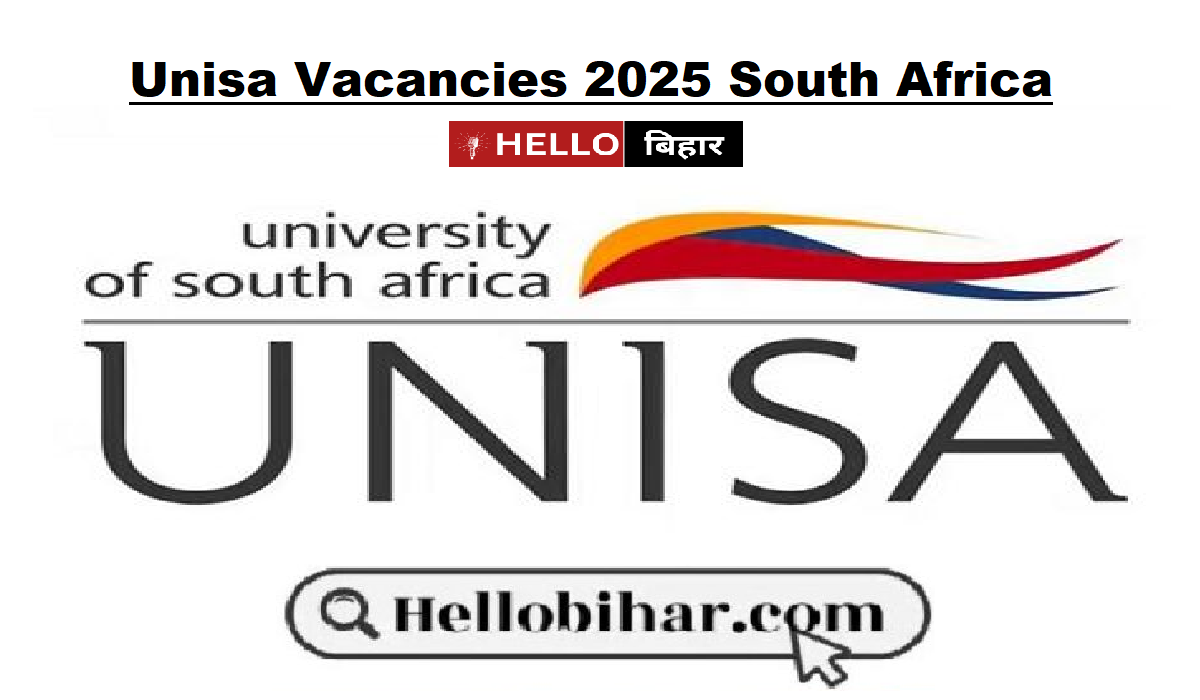 Unisa Vacancies 2025 South Africa