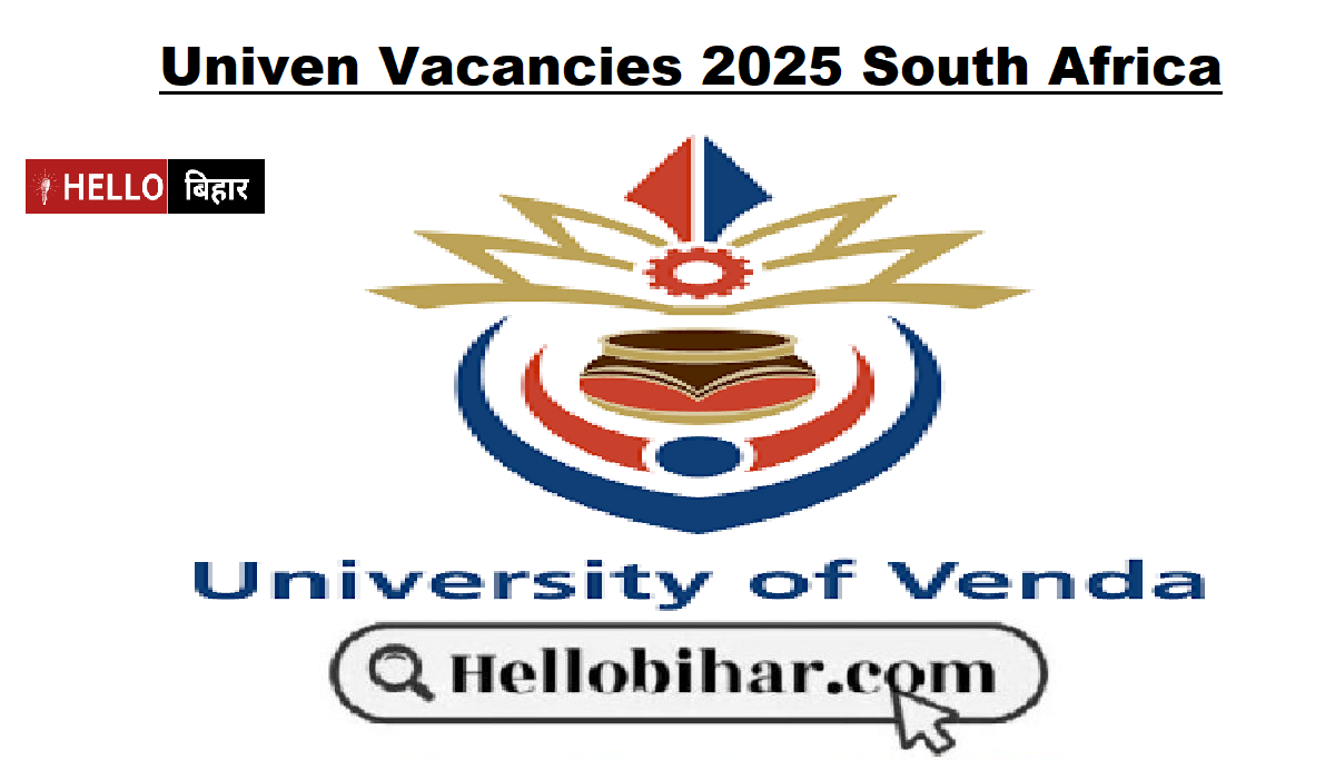 Univen Vacancies 2025 South Africa