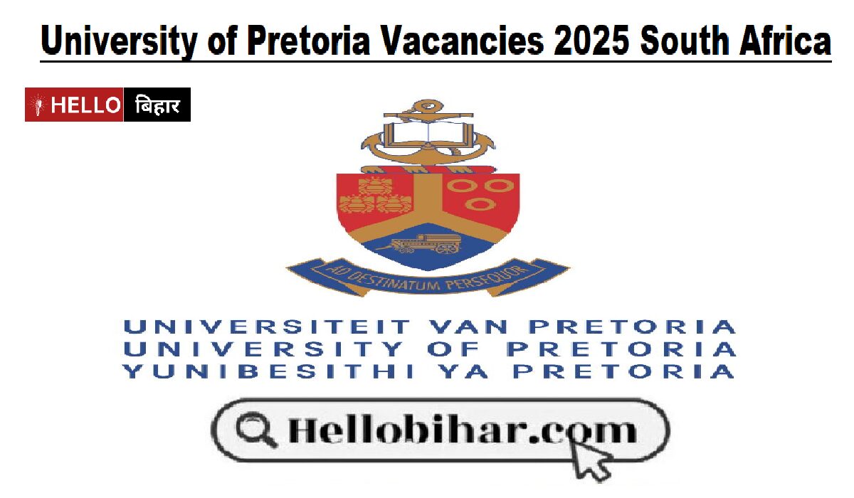 University of Pretoria Vacancies 2025 South Africa