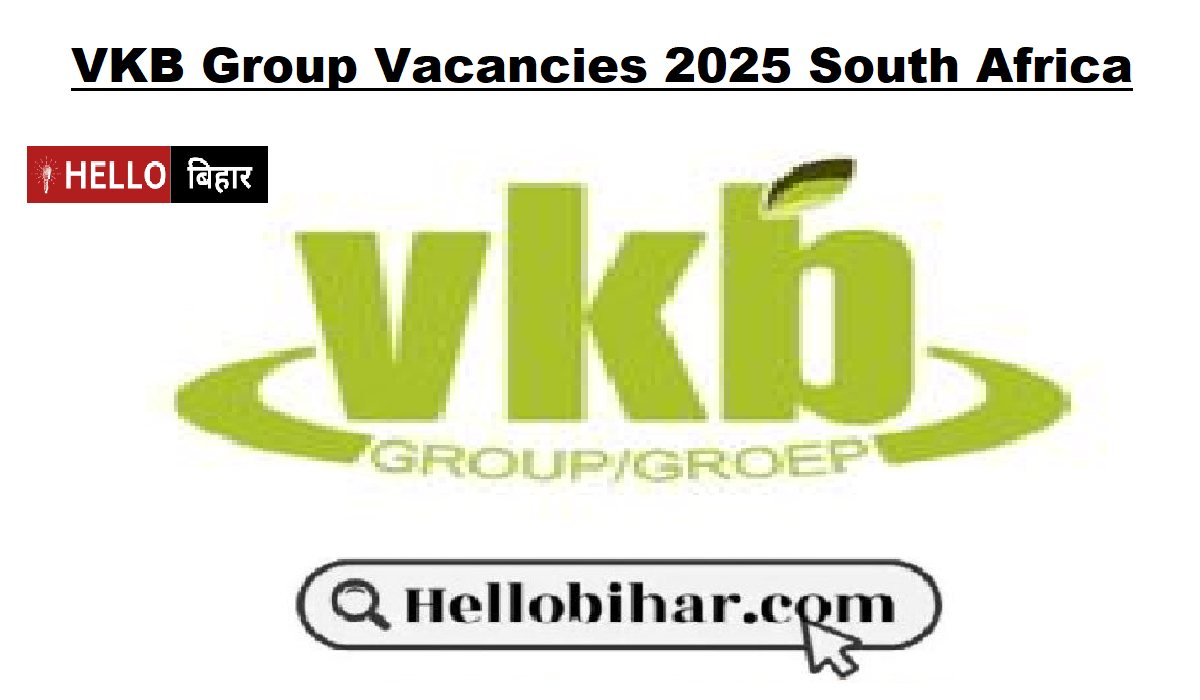 VKB Group Vacancies 2025 South Africa