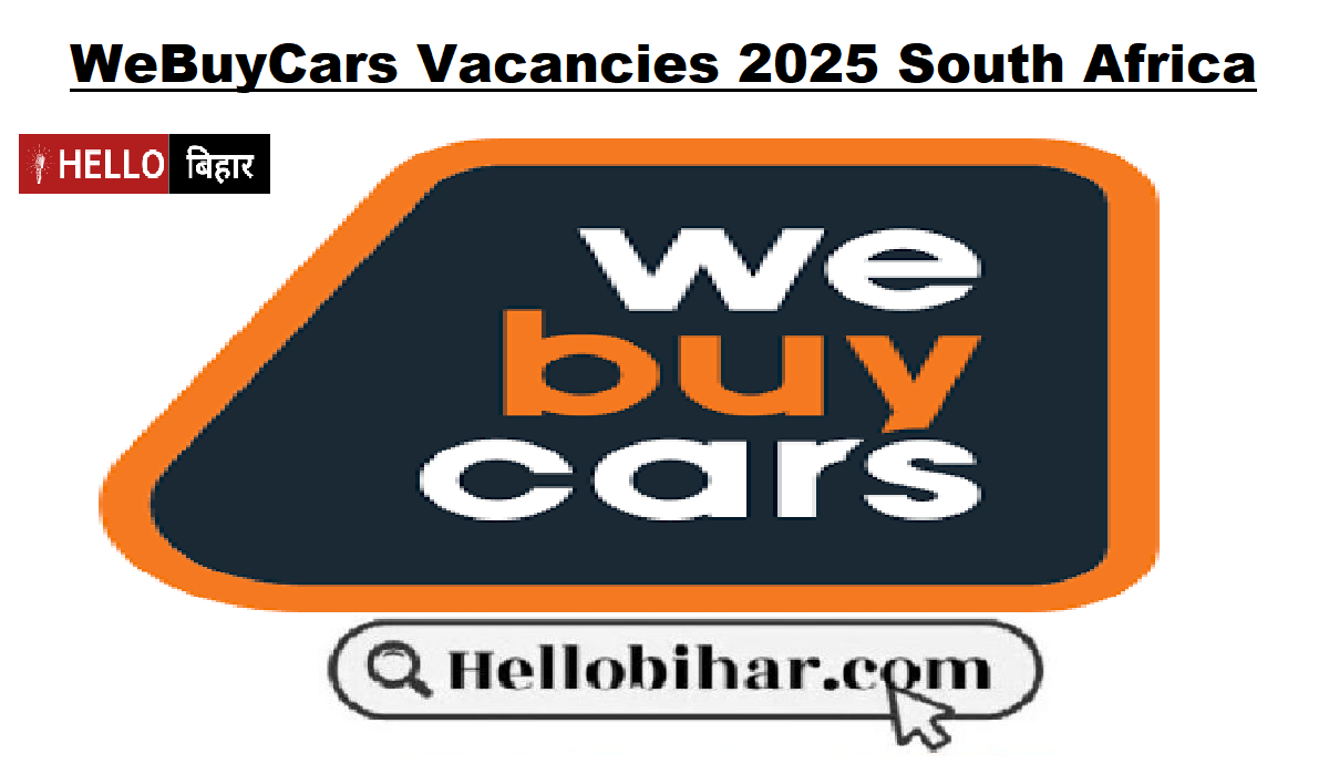 WeBuyCars Vacancies 2025 South Africa