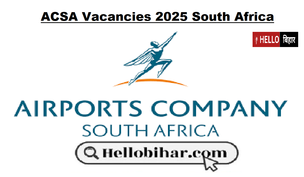 ACSA Vacancies 2025 South Africa