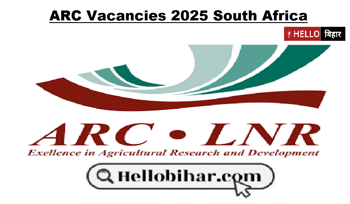 ARC Vacancies 2025 South Africa