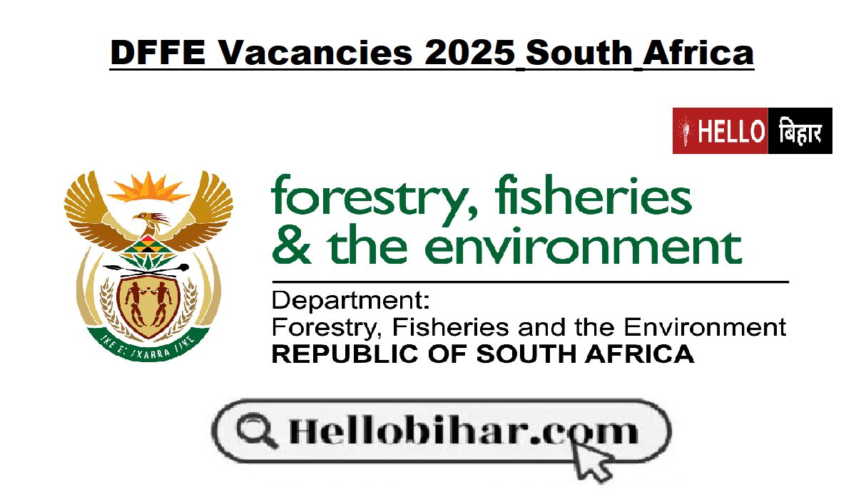DFFE Vacancies 2025 South Africa