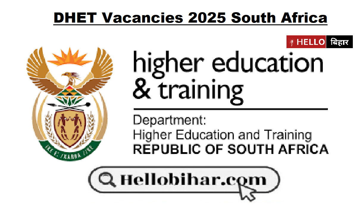 DHET Vacancies 2025 South Africa