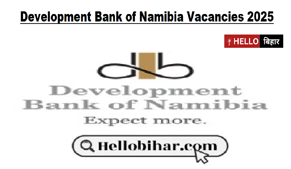 Development Bank of Namibia Vacancies 2025
