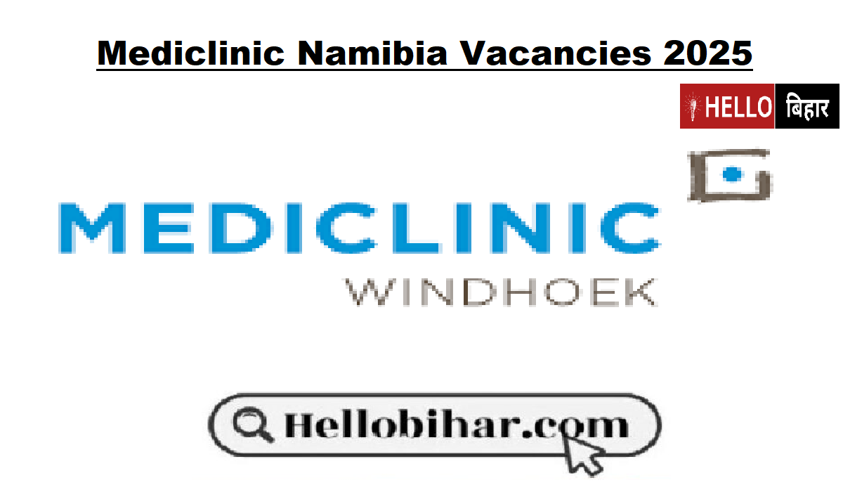 Mediclinic Namibia Vacancies 2025