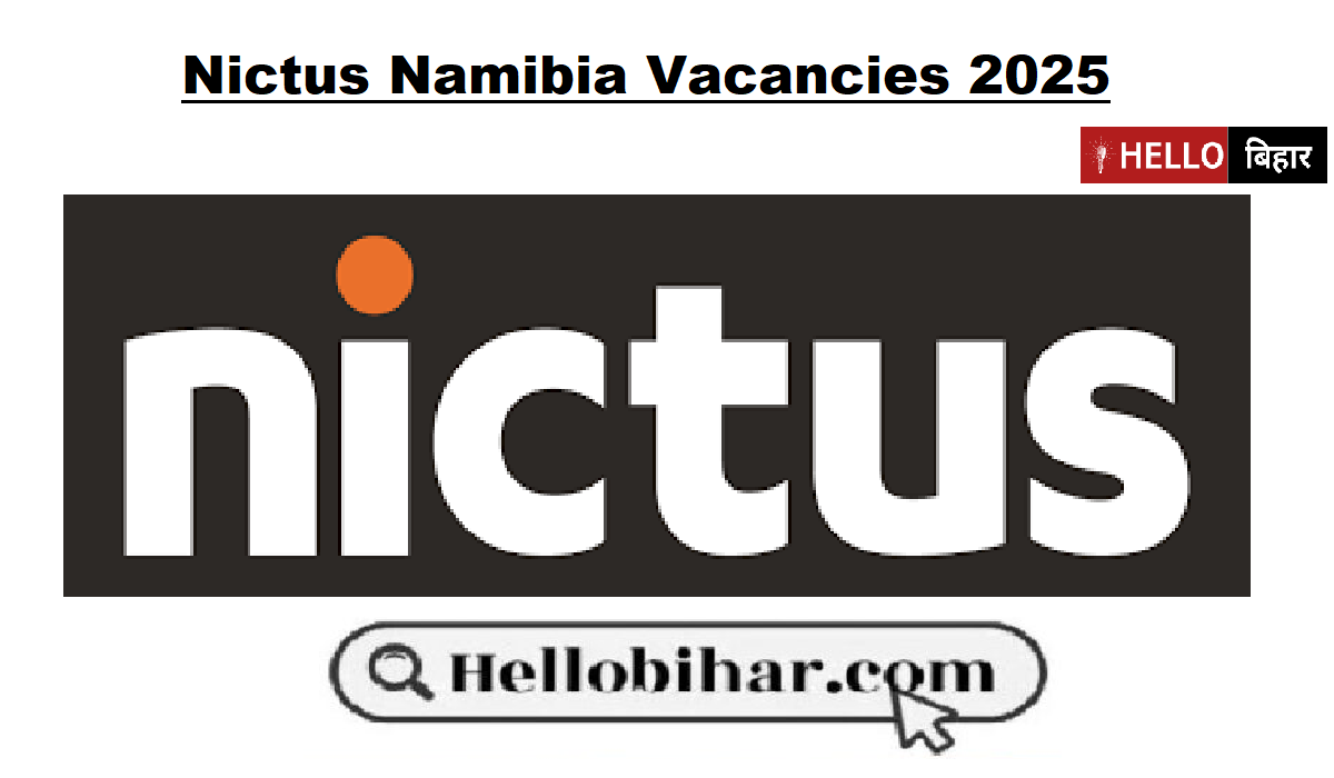Nictus Namibia Vacancies 2025
