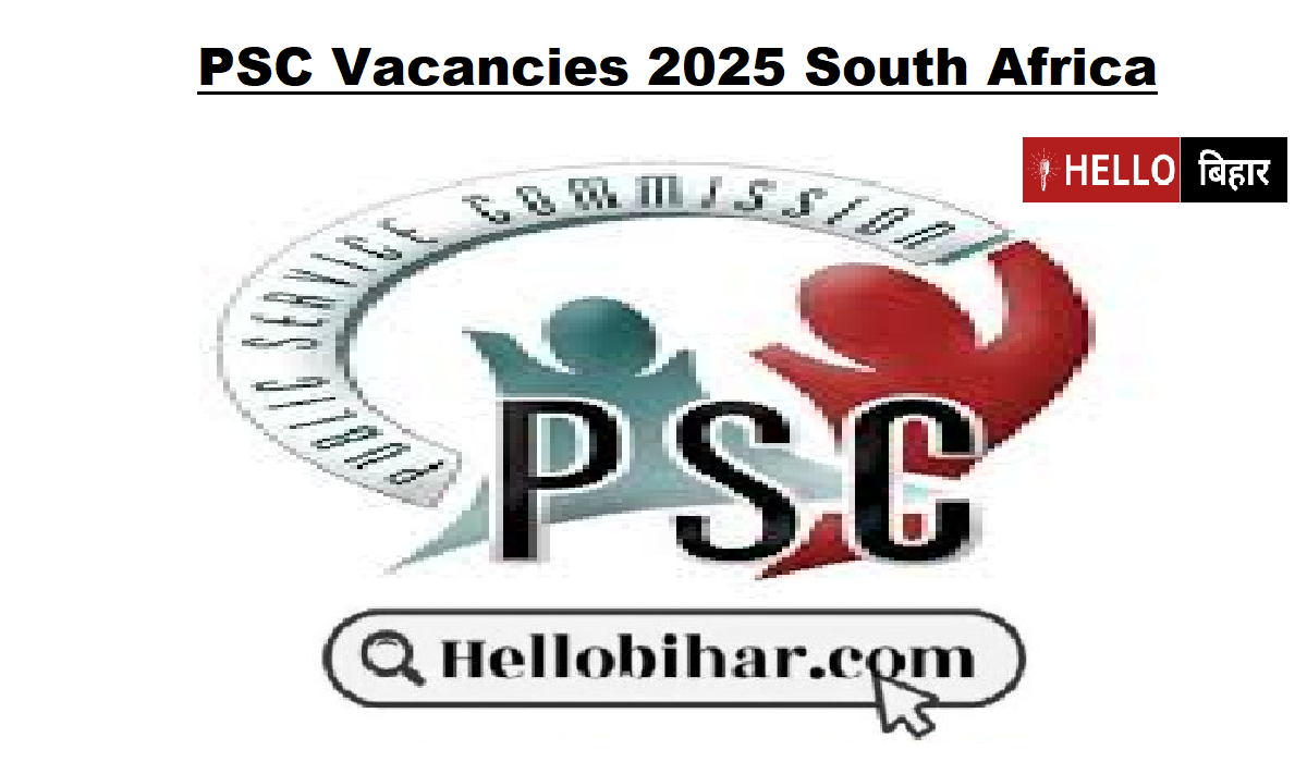 PSC Vacancies 2025 South Africa