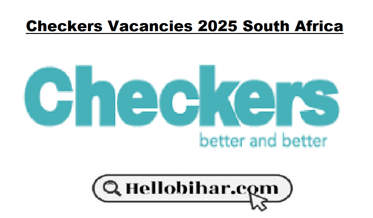 Checkers Vacancies 2025 South Africa
