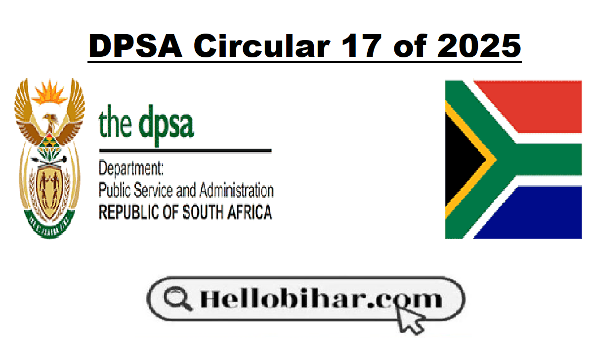 DPSA Circular 17 of 2025