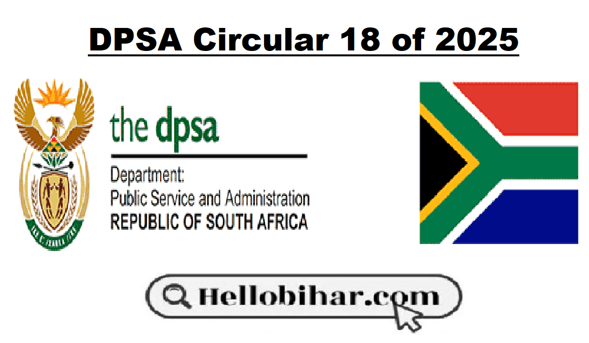 DPSA Circular 18 of 2025