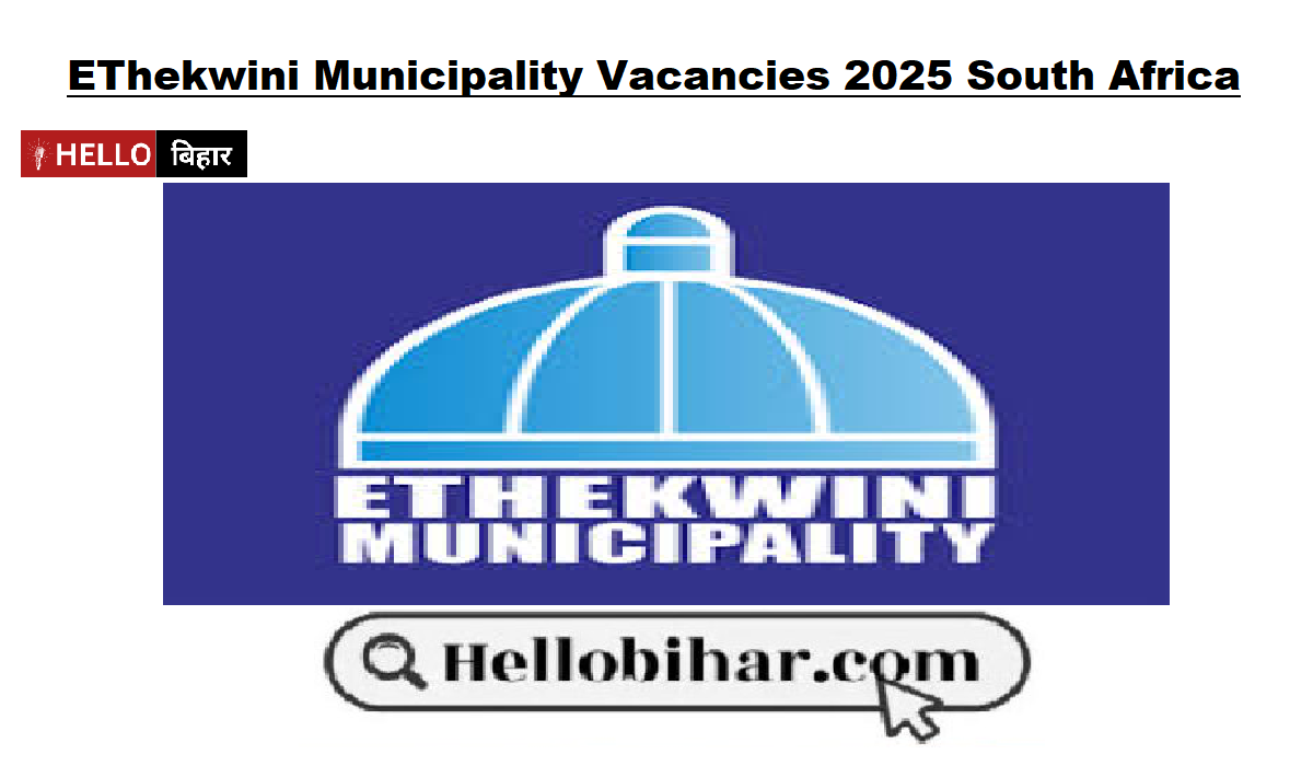 EThekwini Municipality Vacancies 2025 South Africa