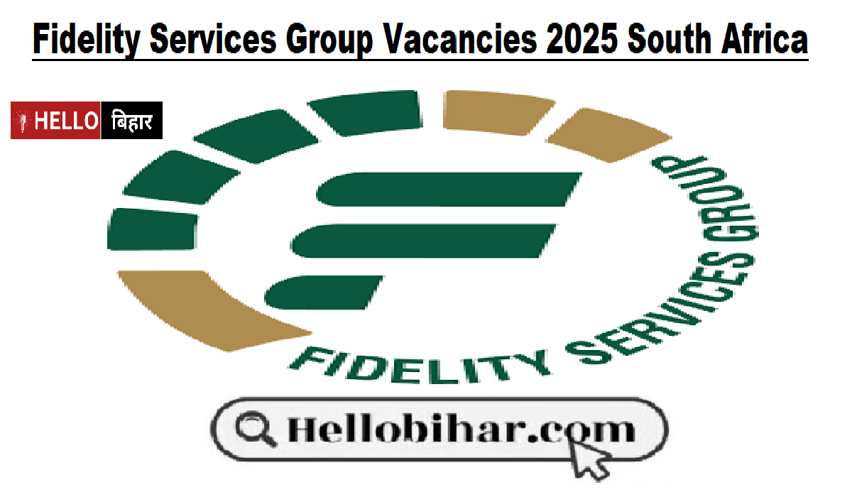 Fidelity Services Group Vacancies 2025 South Africa