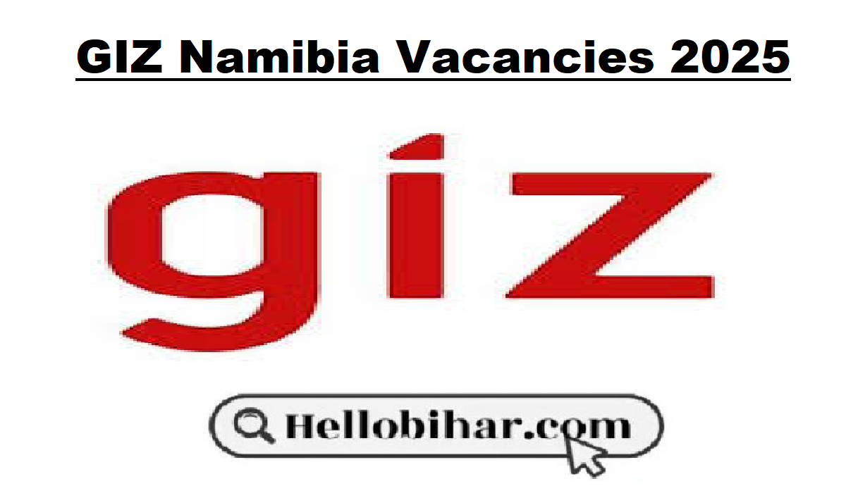 GIZ Namibia Vacancies 2025