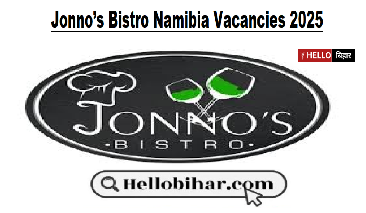 Jonno’s Bistro Namibia Vacancies 2025