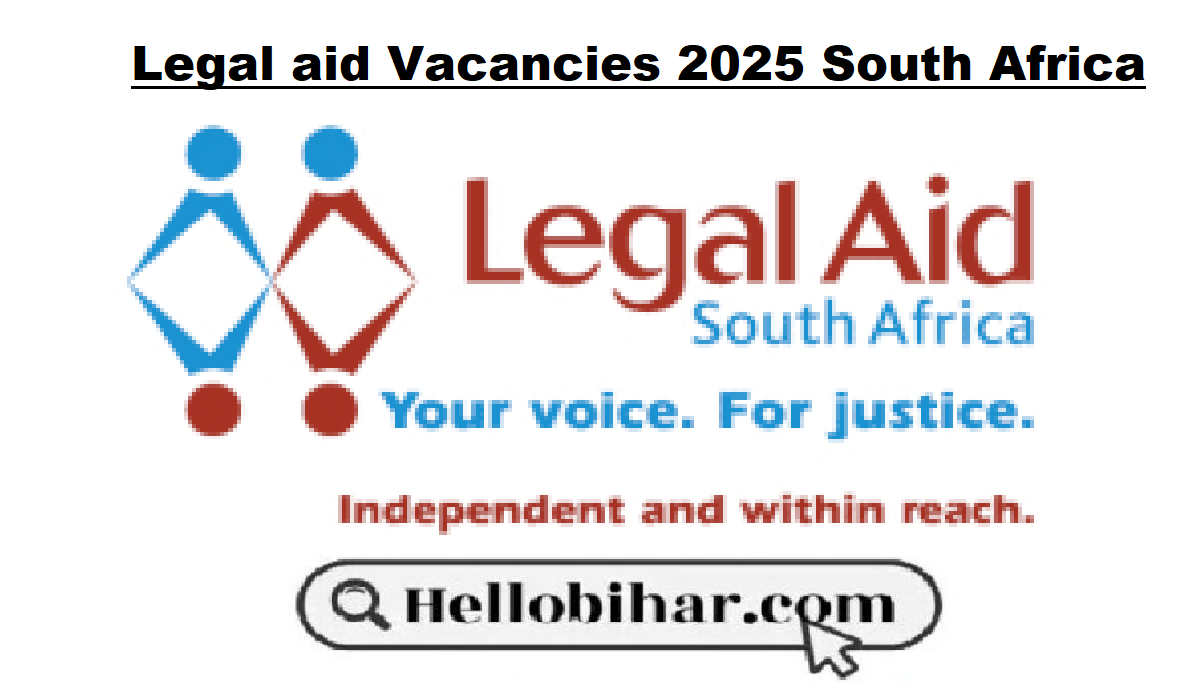 Legal aid Vacancies 2025 South Africa