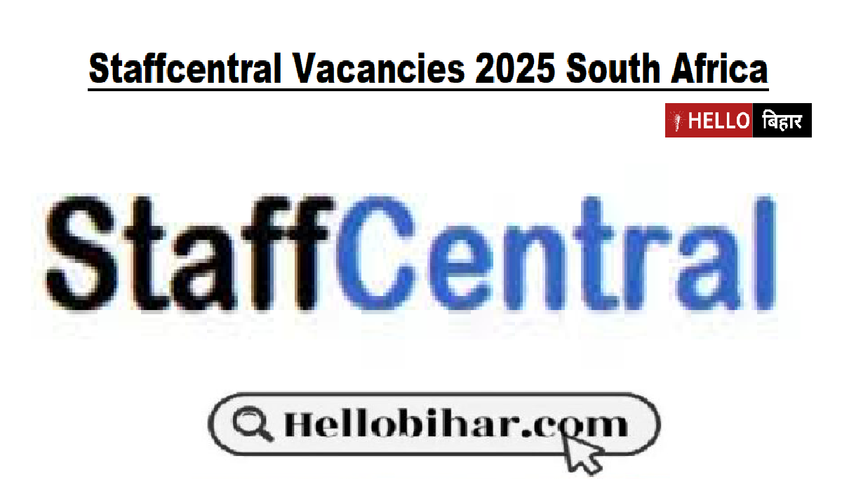 Staffcentral Vacancies 2025 South Africa