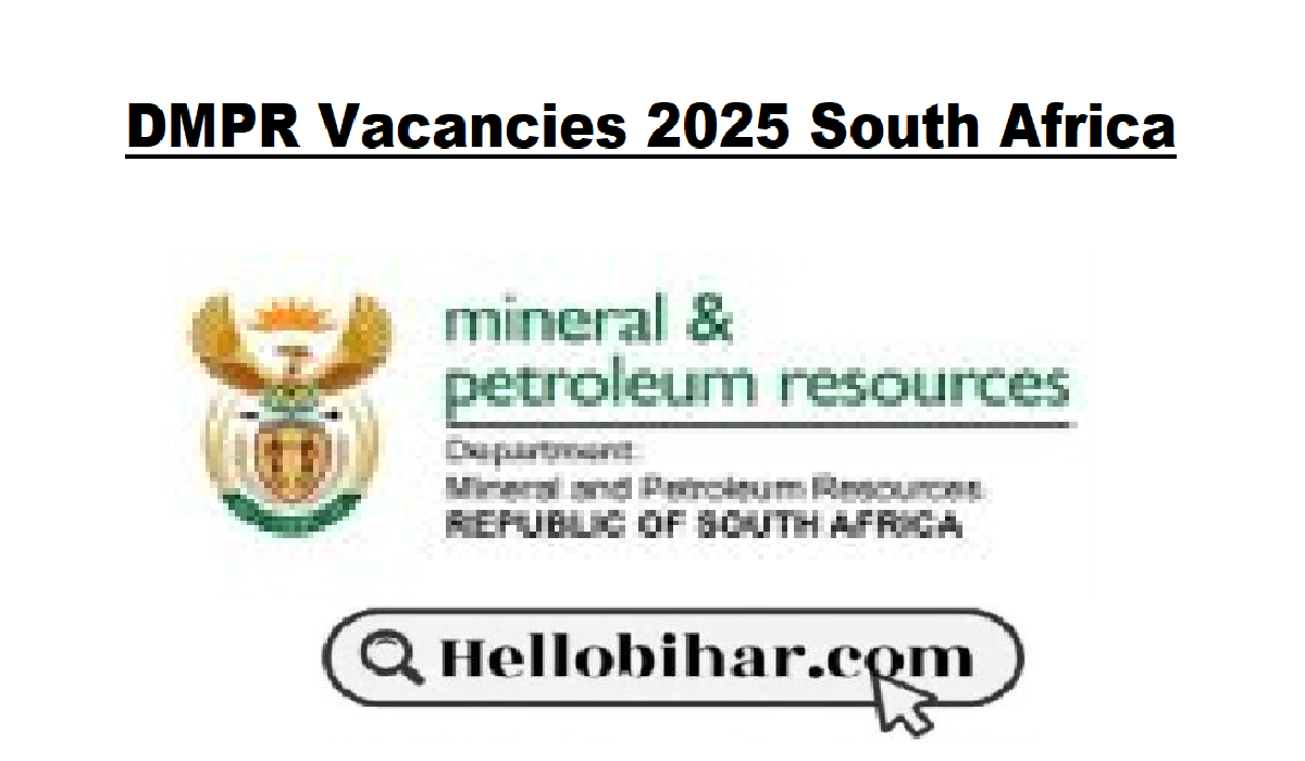 DMPR Vacancies 2025 South Africa