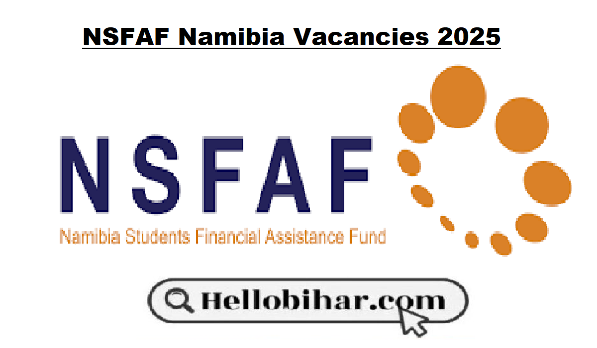 NSFAF Namibia Vacancies 2025
