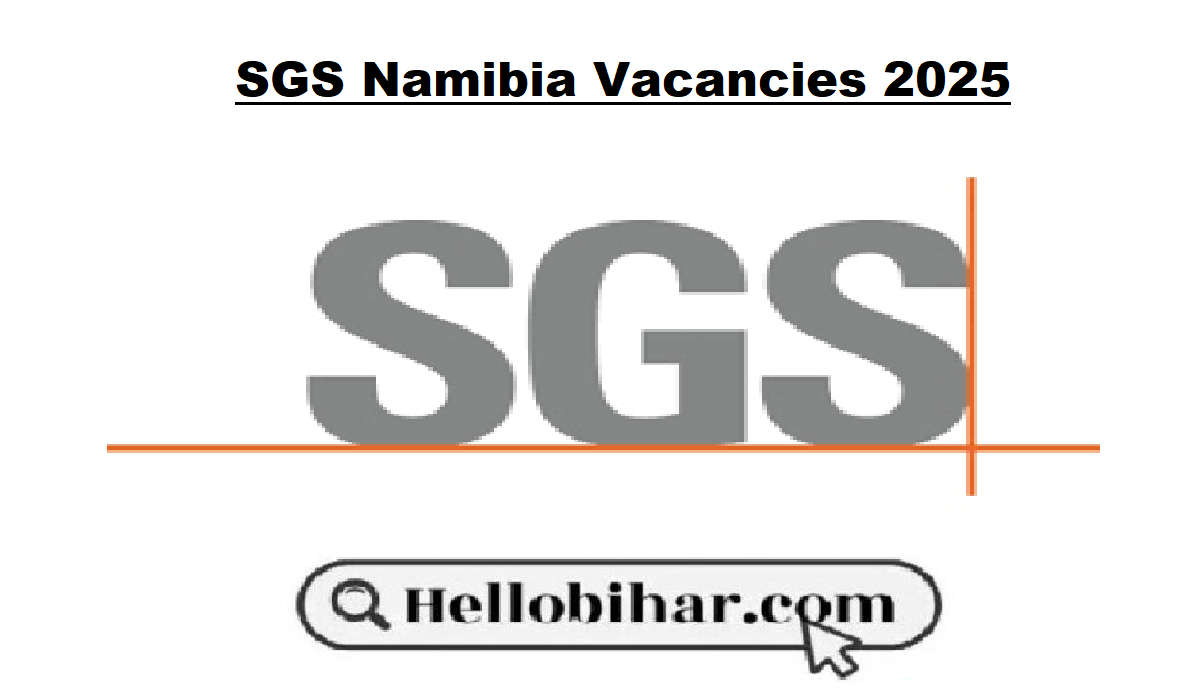 SGS Namibia Vacancies 2025