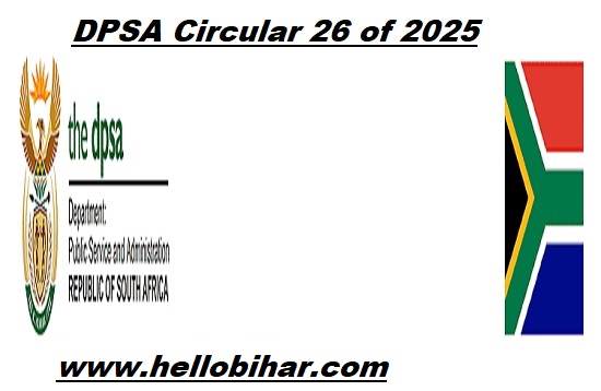 DPSA Circular 26 of 2025