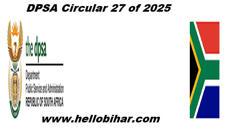 DPSA Circular 27 of 2025