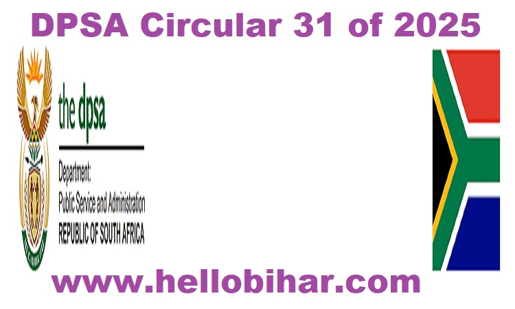 DPSA Circular 31 of 2025