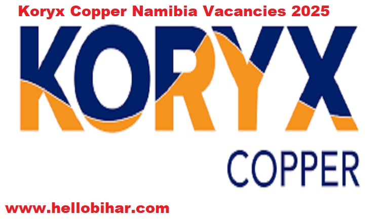 Koryx Copper Namibia Vacancies 2025