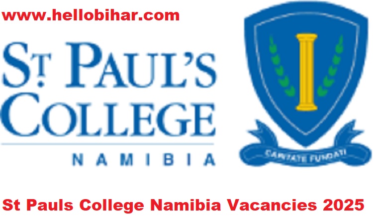 St Pauls College Namibia Vacancies 2025