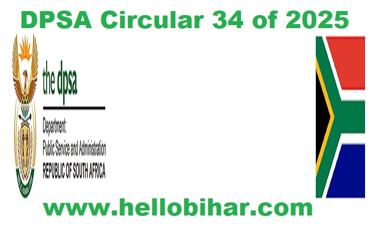 DPSA Circular 34 of 2025