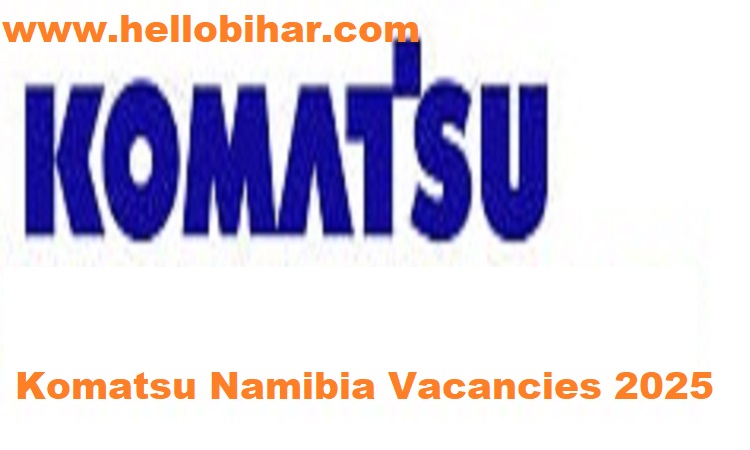 Komatsu Namibia Vacancies 2025