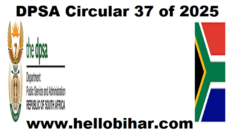 DPSA Circular 37 of 2025