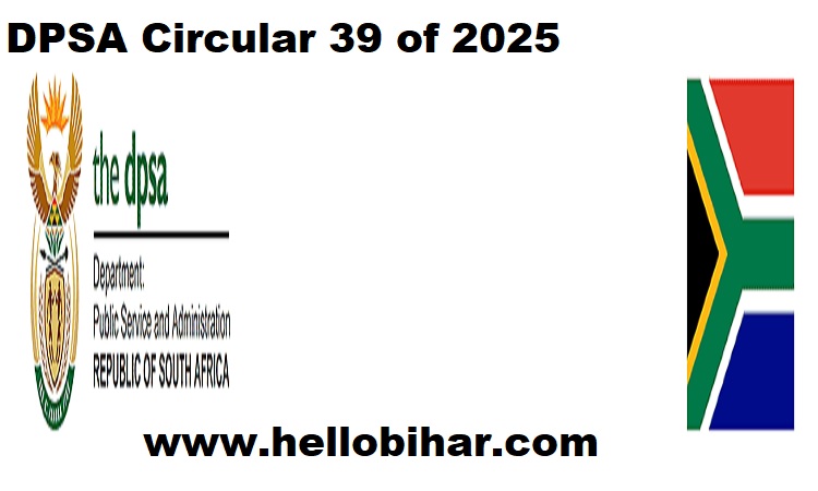 DPSA Circular 39 of 2025