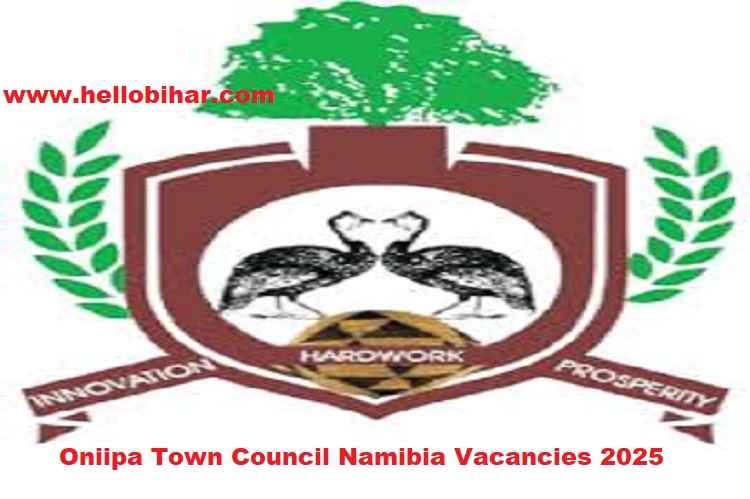 Oniipa Town Council Namibia Vacancies 2025